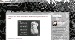 Desktop Screenshot of living2inspire.com